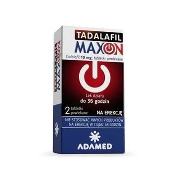 Тадалафил Максон 2 таблетки