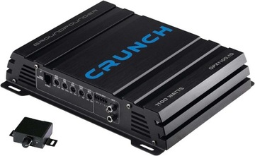 Crunch GPX1100 . 1D класс D автомобильный усилитель моно 1 канал + пульт дистанционного управления