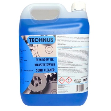 Концентратна рідина для пральної машини SONIC CLEANER TECHNUS 5L