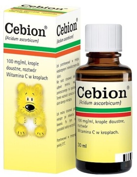 Cebion Вітамін C пероральні краплі 0,1 г / мл 30 мл