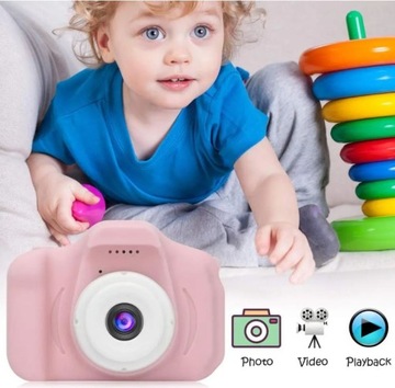 Маленькая камера для детей компактная игровая камера супер