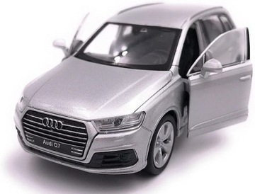 WELLY модель-AUDI Q7 серебро масштаб 1:34