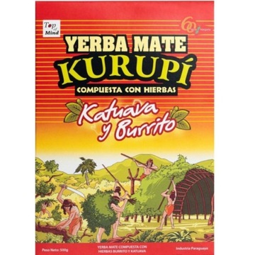 Yerba Mate Kurupi Katuava y буріто 500 г