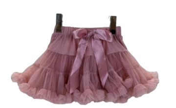 тюлевая юбка-пачка светло-грязно-розовая 80 лет первый день рождения