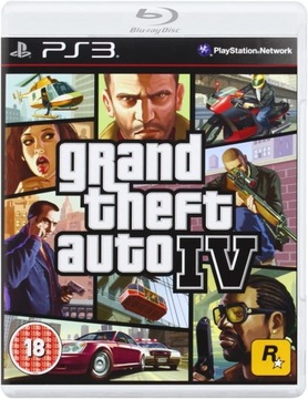 Grand Theft Auto IV GTA 4 PS3 + карта