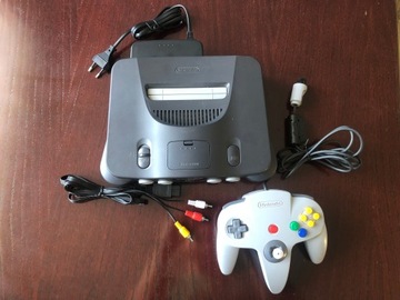 Консоль Nintendo 64 + аксесуари