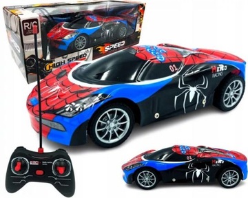 Авто R / C дистанционное управление Человек-паук высокая скорость