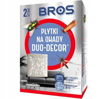 BROS Duo Decor плитка для насекомых мухи моль 2шт