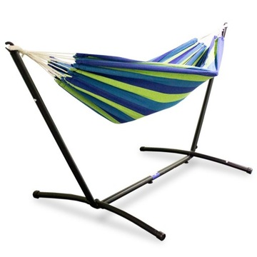 Гамак без штанги LACESTONE многоцветный 120 кг 270 x 140
