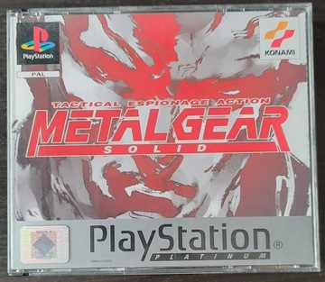 Игра PS1 PSX Metal Gear Solid