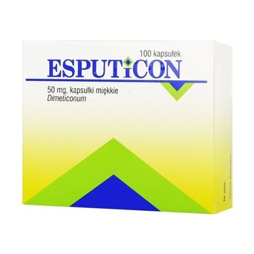 ESPUTICON МЕТЕОРИЗМ 50MG 100 КАПС.