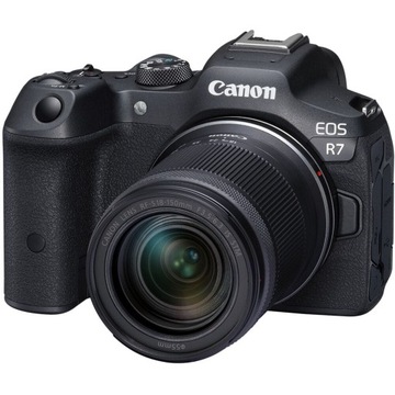 Камера Canon EOS R7 + RF-S 18-150 мм + адаптер