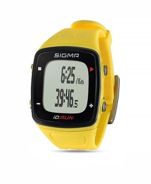 БЕГОВЫЕ ЧАСЫ SIGMA ID RUN GPS ЖЕЛТЫЙ 24810