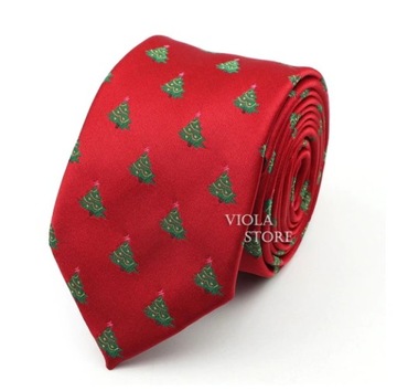 Краватка чоловічий червоний свято Різдво