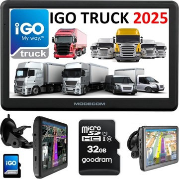 НАВІГАЦІЯ IGO TRUCK 7 ДЮЙМІВ ВАНТАЖІВКА TIR BUS MODECOM CX 7.0 IGO TRUCK 2025