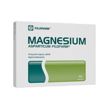 Magnesium Asparticum Filofarm, 50 таблеток