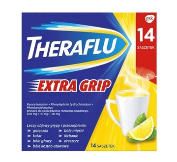 Theraflu Extra Grip 14 пакетиков