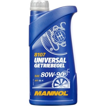 Трансмиссионное масло Mannol Universal Getriebeoel 80W-90 1 л