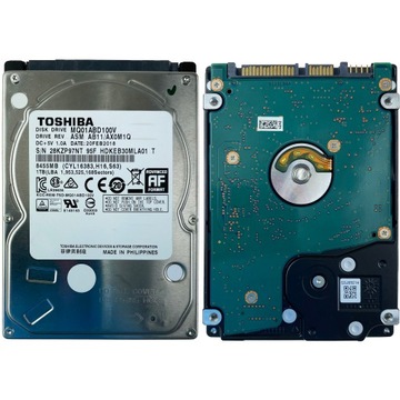 TOSHIBA MQ01ABD100V / ASM AB11 / AX0M1Q / 100% OK SBH