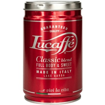LUCAFFE класичний мелену каву 0,25 кг може + безкоштовно videobook