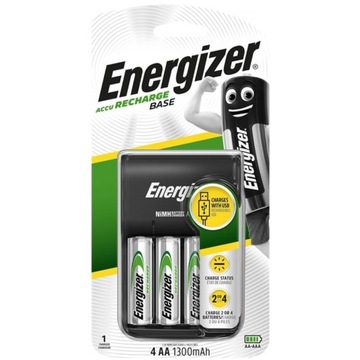 Зарядное устройство ENERGIZER Base + 4 * AA 1300