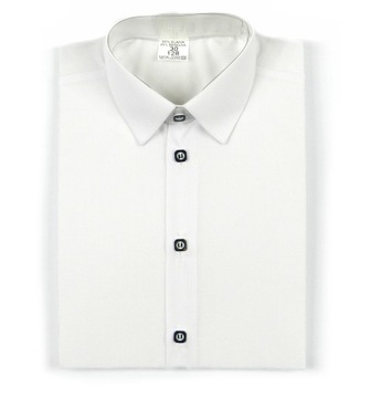 Сорочка для хлопчиків біла з довгим рукавом R. 110
