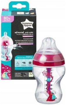 Антиколиковая бутылка ADVANCED GIRL Tommee Tippee 2