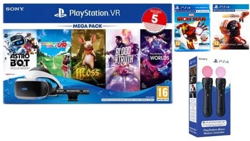 Sony PLAYSTATION VR ZVR2 камера 2 x MOVE 7 игр