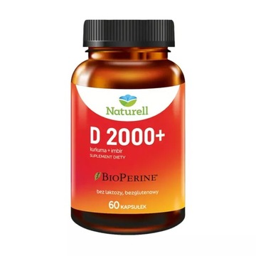 NATURELL вітамін D3 2000 + 60КАПСУЛА
