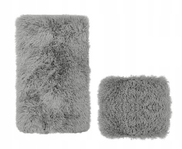 Набір килимків для ванної Plush 2cz KL. сірий