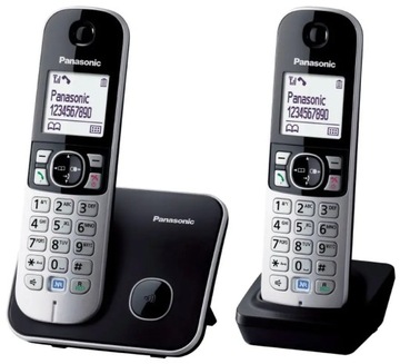 Беспроводной телефон PANASONIC KX-TG6812PDB