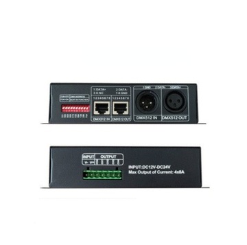 DMX512 декодер LED Dimmer Driver RGBW контролер