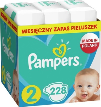 Подгузники Pampers ACTIVE BABY 2 228 шт.