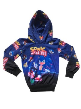 Толстовка Sonic 3D Hoodie the HEDGEHOG для мальчика Sonic the Hedgehog на 104 см