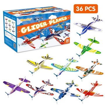 36 планерів - набір літаючих літаків для дітей