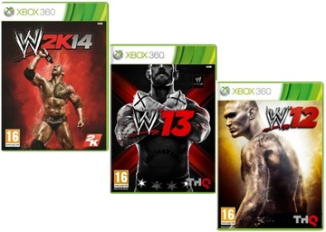 Комплект WWE 14 / 13 / 12 XBOX 360