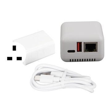 Сервер принтеров USB 2.0 с LAN и беспроводной для Windows XP Android Linux