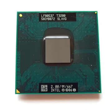 Intel Pentium Dual-Core Mobile T3200 2GHz / 667MHz