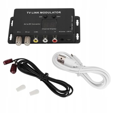 TM70 UHF TV LINK модулятор конвертер AV в RF IR