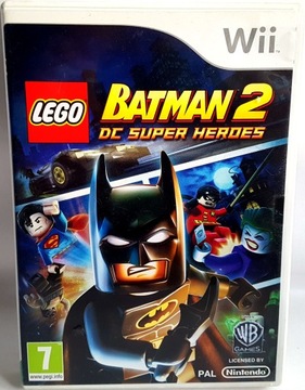 LEGO BATMAN 2 Wii-супер платформер для детей !!! КАК НОВЕНЬКАЯ !!!