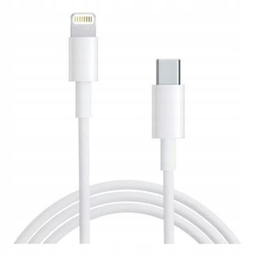 Кабель USB Type C - Apple Lightning кабель 1 м Білий USB-C iPhone