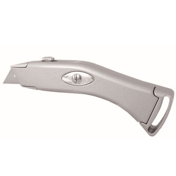 DEDRA нож с трапециевидным лезвием металлический M9018