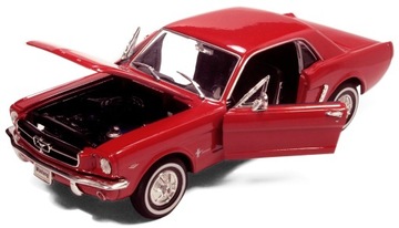 WELLY МЕТАЛЛИЧЕСКИЙ АВТО FORD MUSTANG COUPE 1964-1 / 2