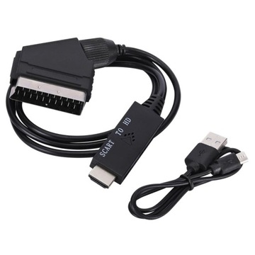 SCART к HDMI AV конвертер 720p 1080p 60 Гц для проводной консоли WW420303 1 м