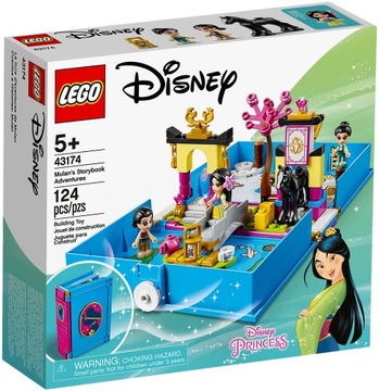LEGO Disney 43174 книга пригод Мулан