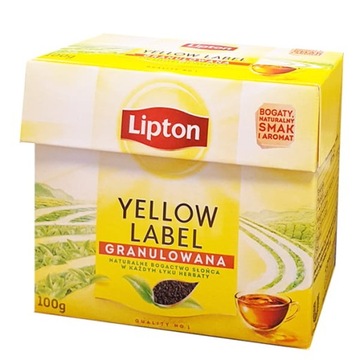 Черный гранулированный чай Lipton 100 г