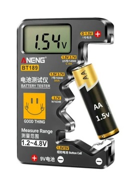 Цифровий універсальний тестер батареї метр, перевірка батареї