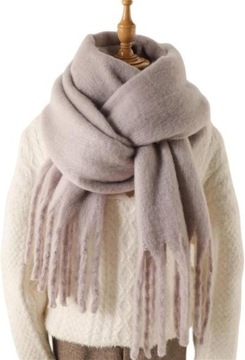 Теплый шарф женский зимний шарф
