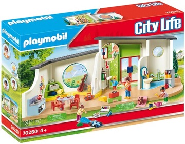 PLAYMOBIL 70280 детский сад Радуга + каталог