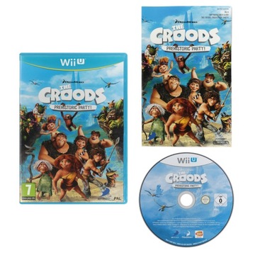 The Croods: Prehistoric Party! / Wii U / уникальный / полный комплект / PAL / UKV